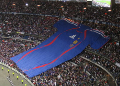 Maillot géant équipe de France