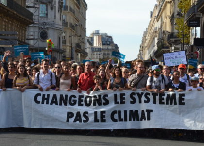 Marche pour le climat du 13 octobre, Paris